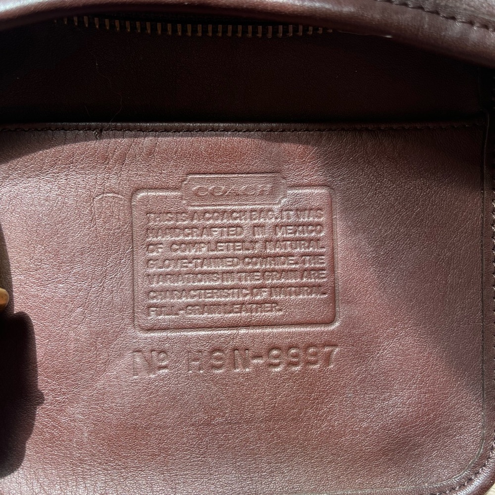Vintage Coach 9997 cross body bag - Picture 7 of 12